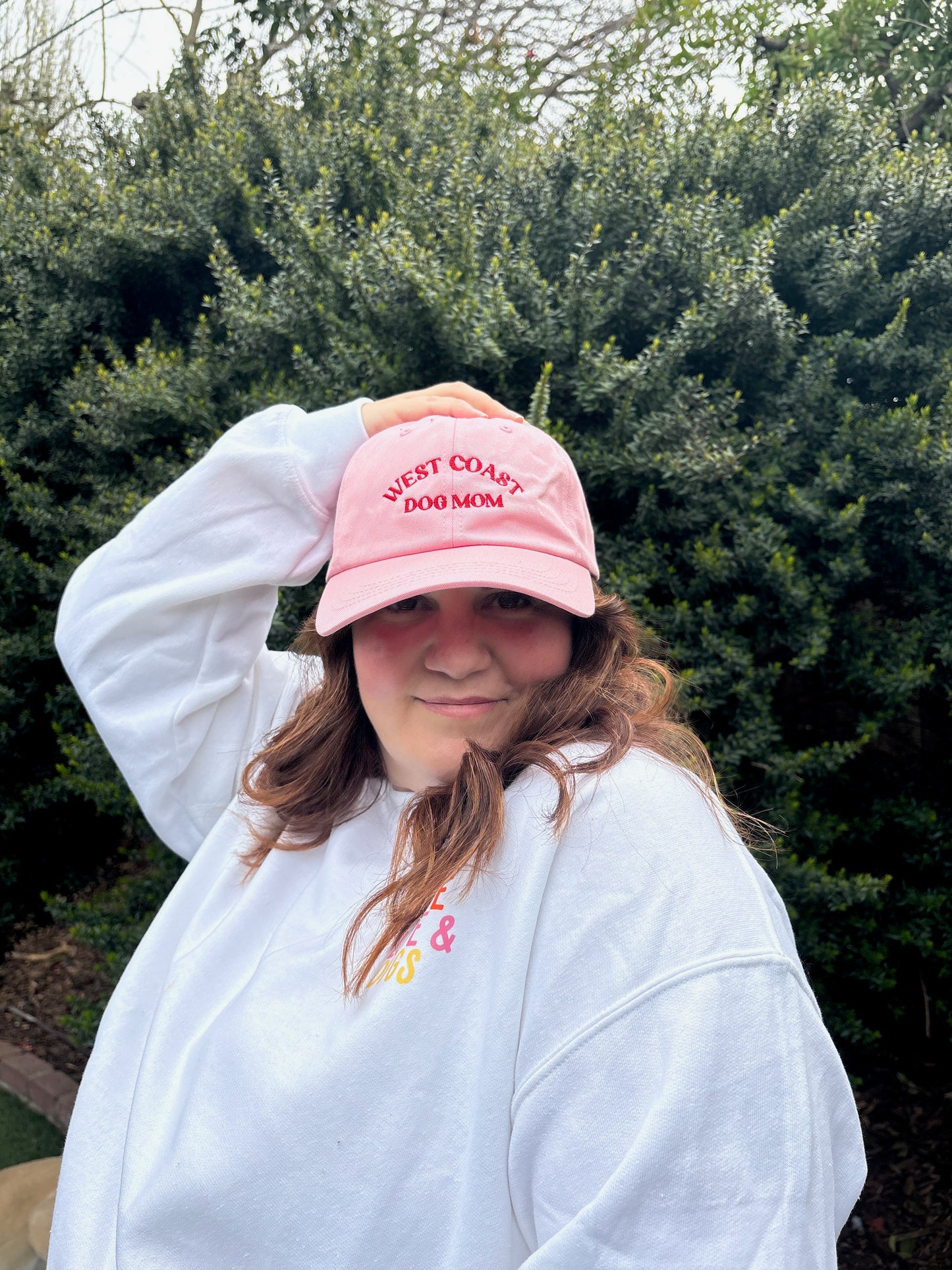 Embroidered West Coast Dog Mom Hat