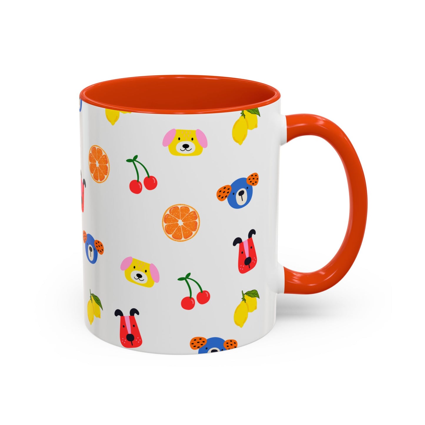 Fruit & Pup Mug β 11oz ππΆβ