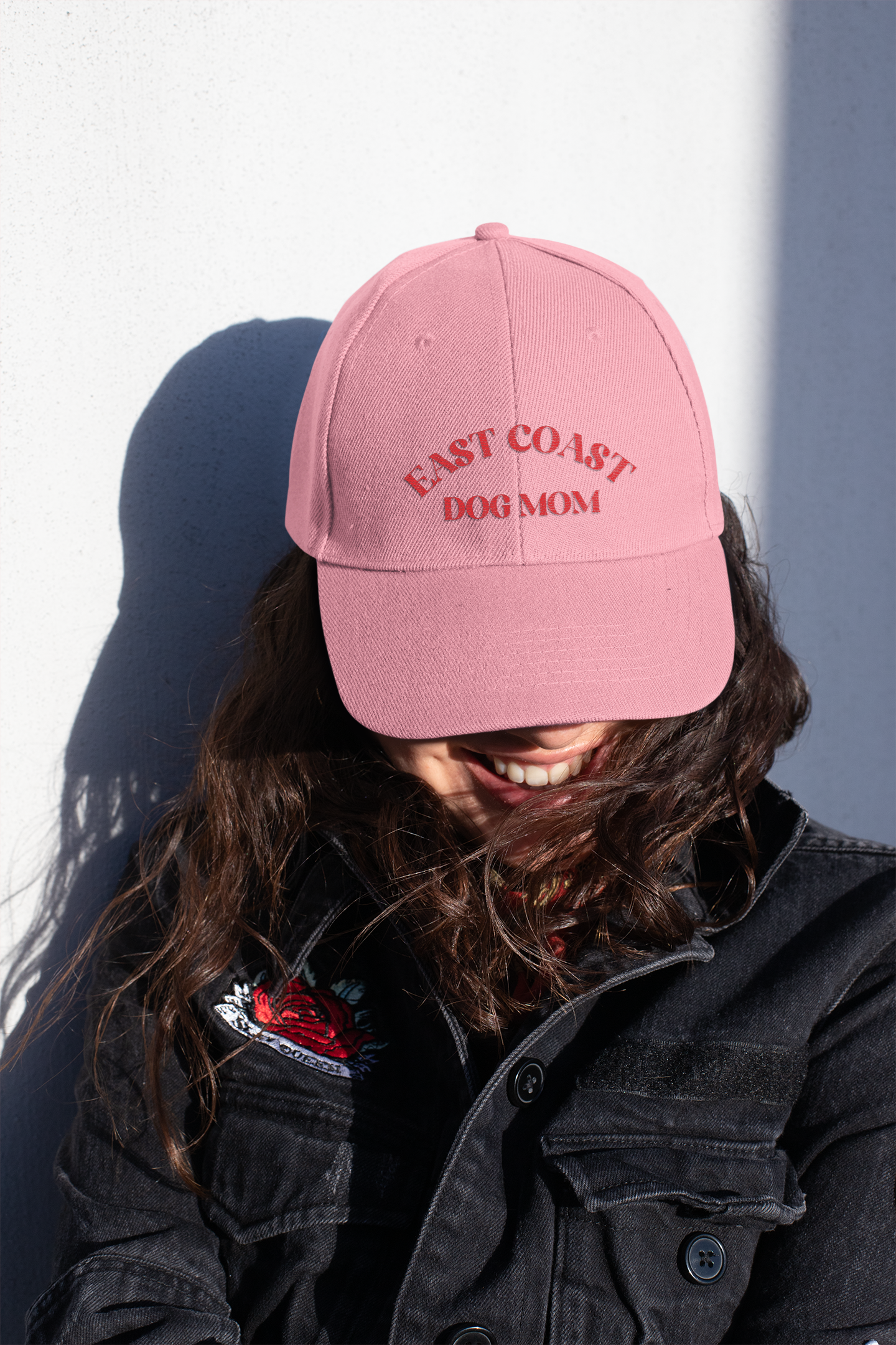 Embroidered East Coast Dog Mom Hat