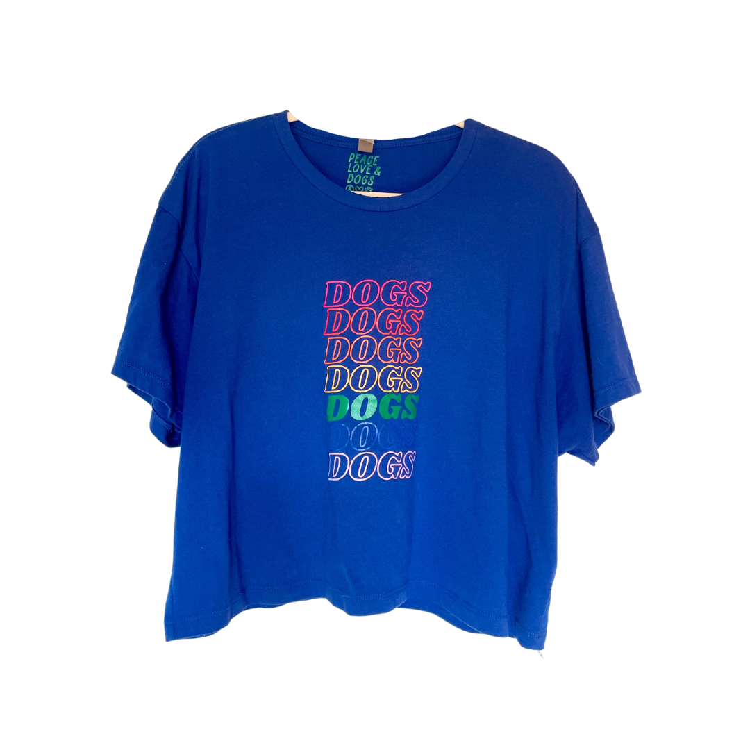 DOGS, DOGS DOGS HIGH HIP T-SHIRT