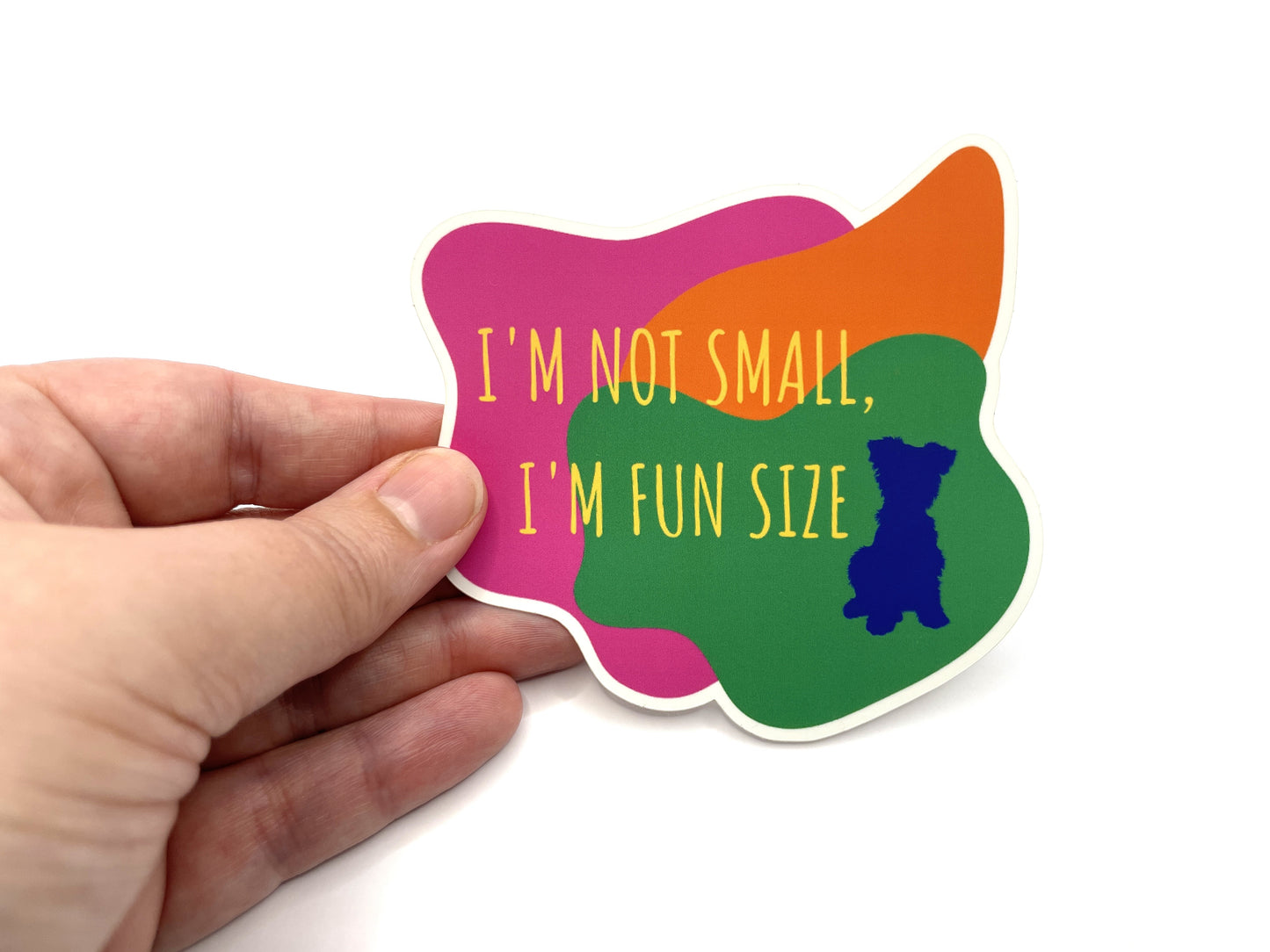 I'M FUN SIZE STICKER