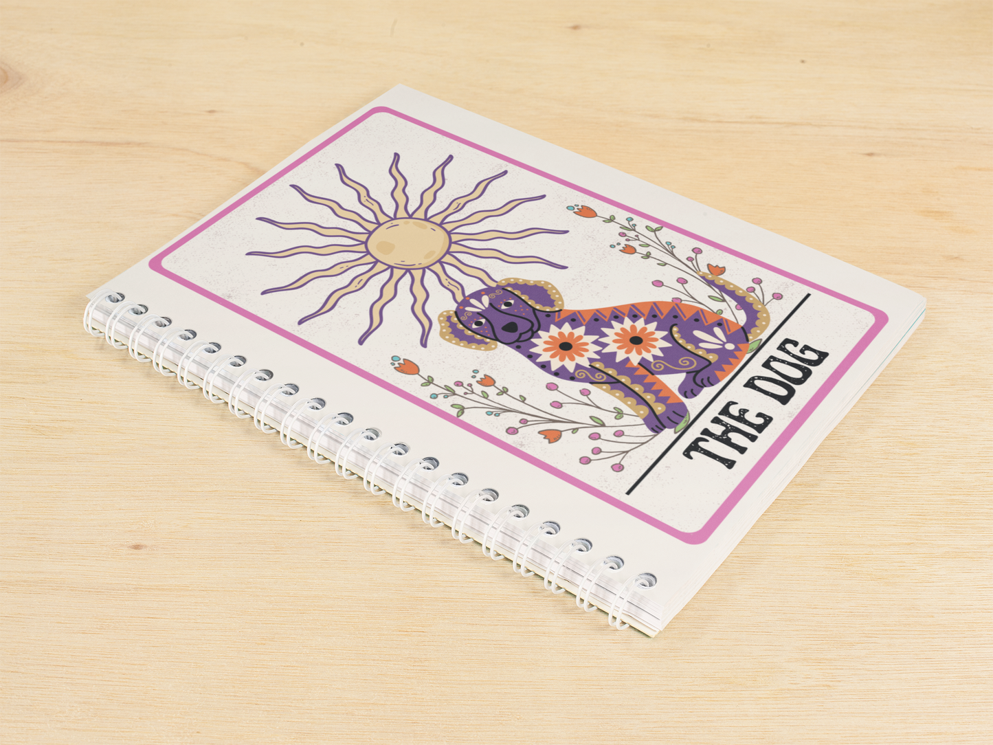 The Dog Tarot Card Notebook