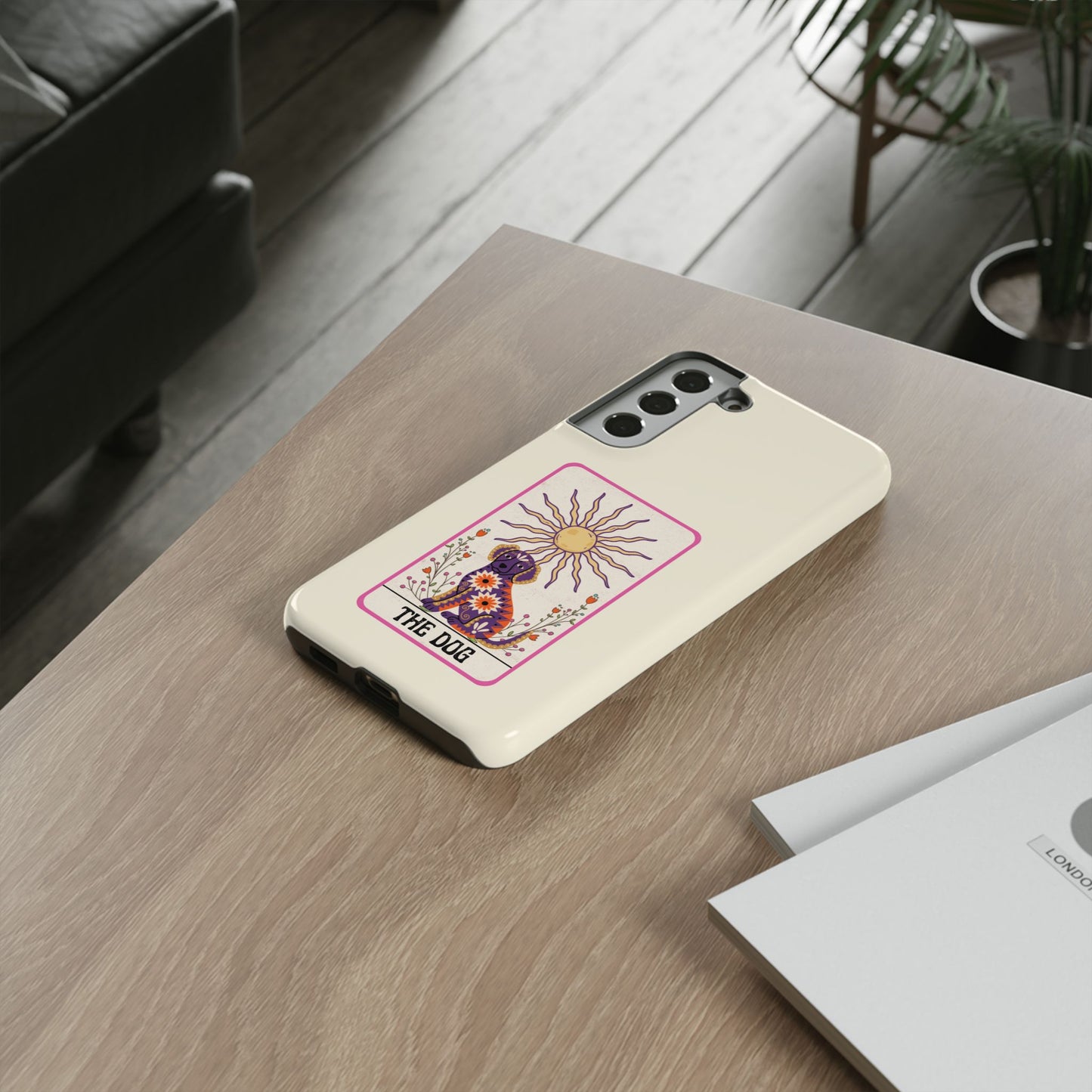 The Dog Tarot Card Phone Case