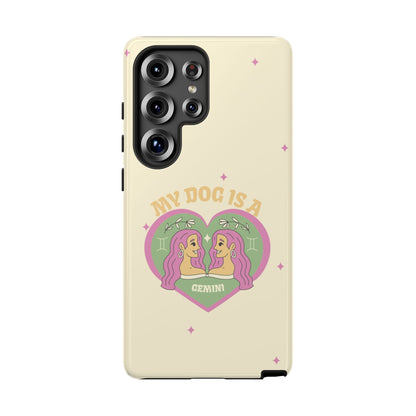 My Dog is a Gemini Phone Case