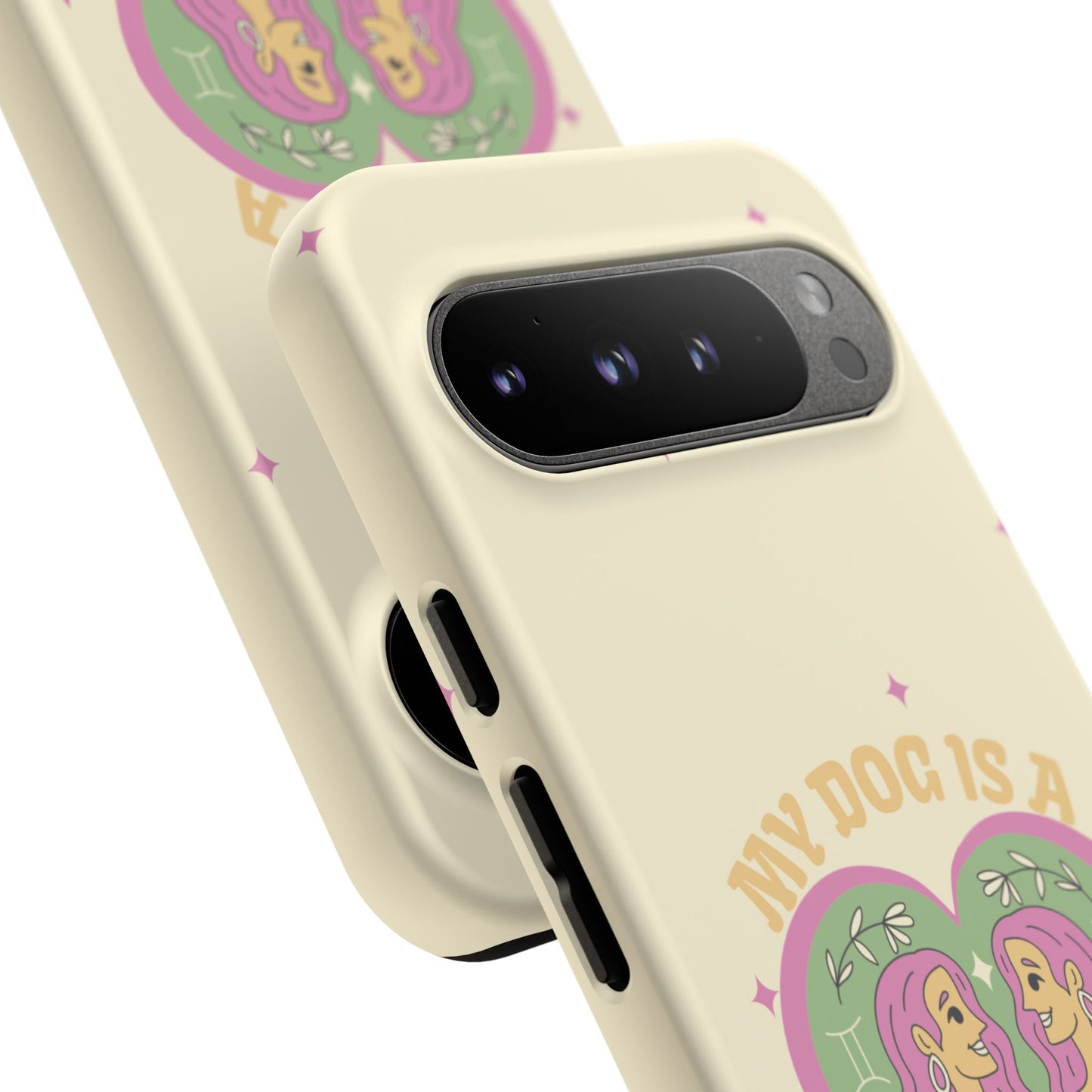 My Dog is a Gemini Phone Case