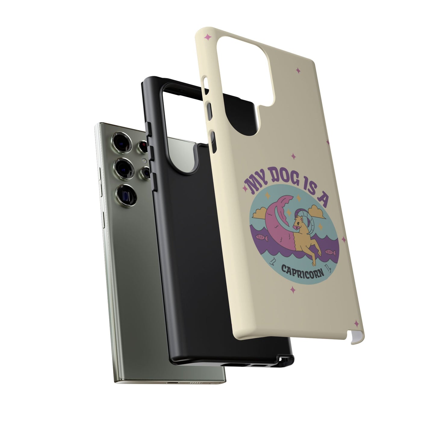 My Dog is a Capricorn Phone Case