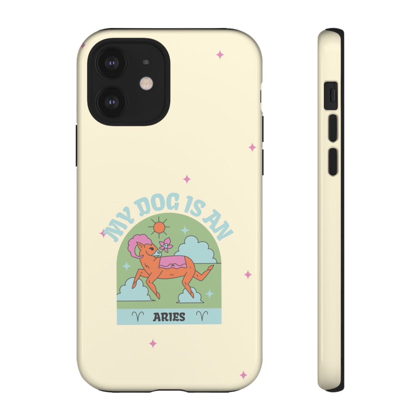 My Dog is an Aries Phone Case