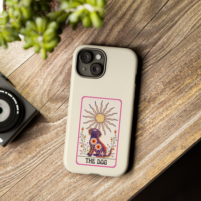 The Dog Tarot Card Phone Case