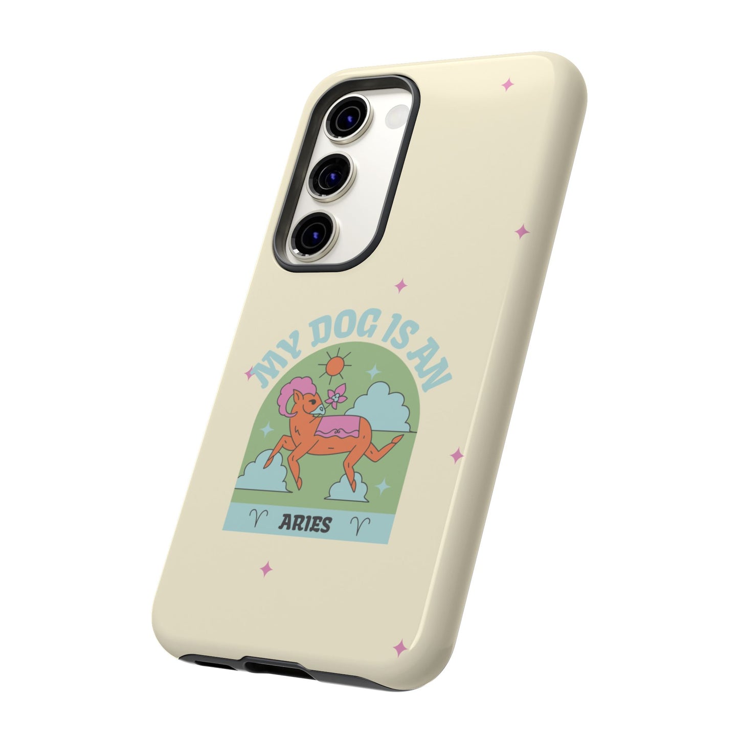 My Dog is an Aries Phone Case