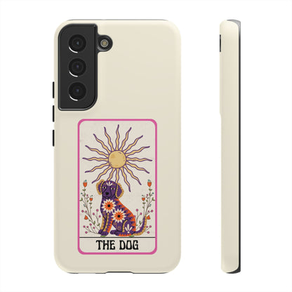 The Dog Tarot Card Phone Case