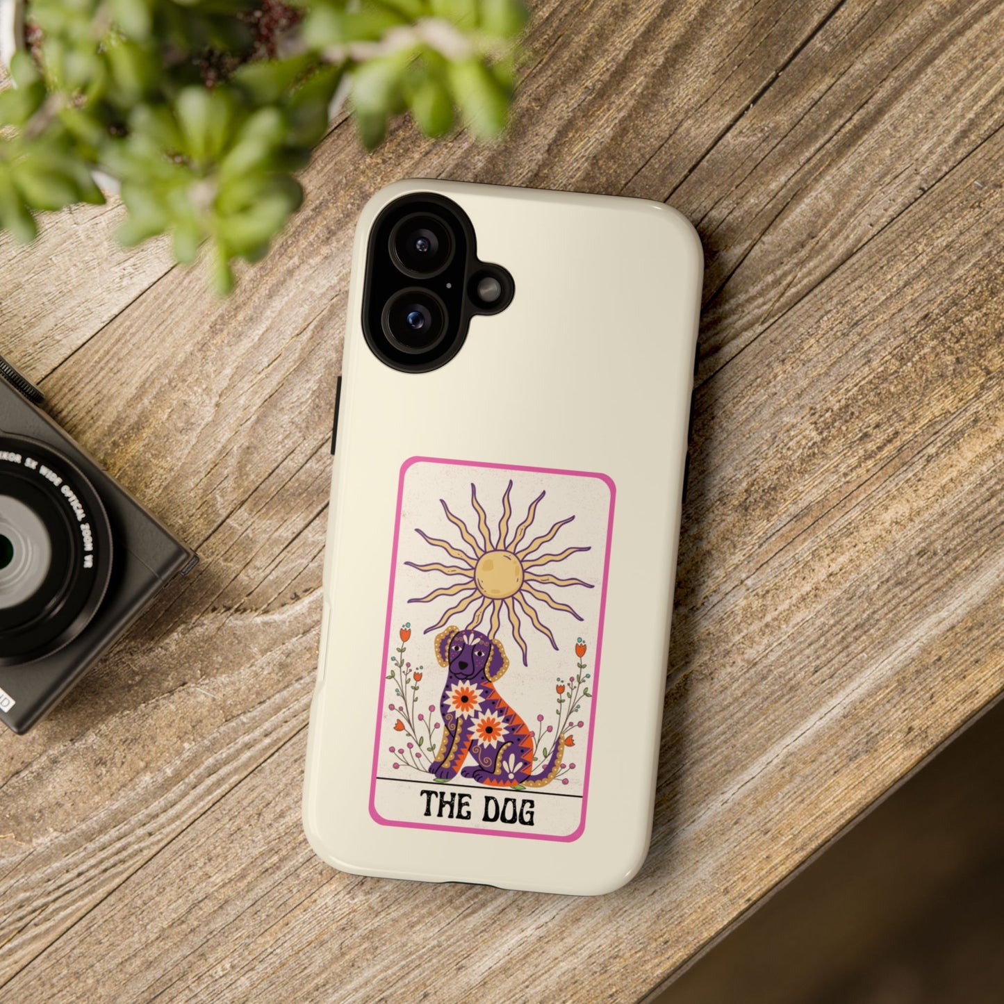 The Dog Tarot Card Phone Case