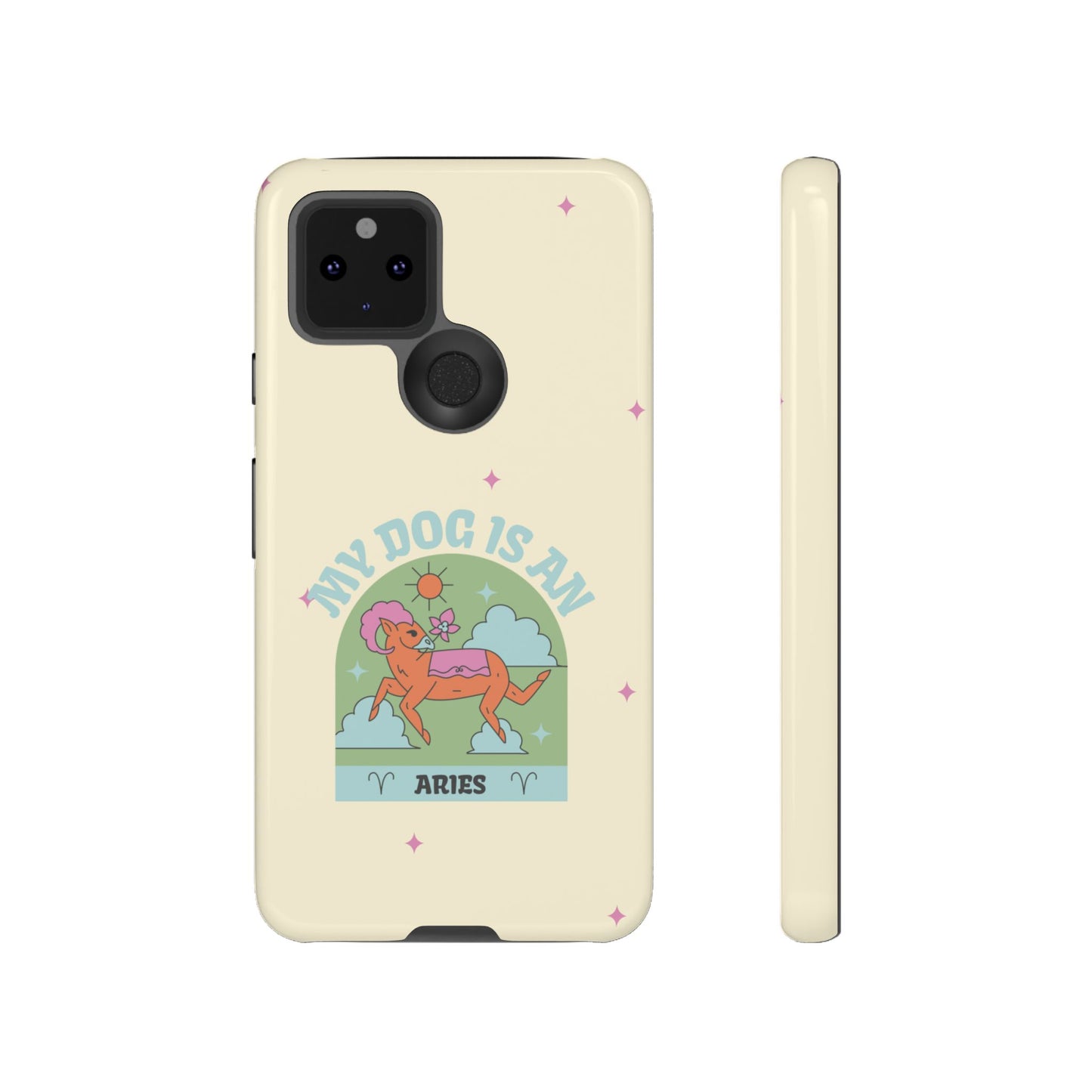 My Dog is an Aries Phone Case