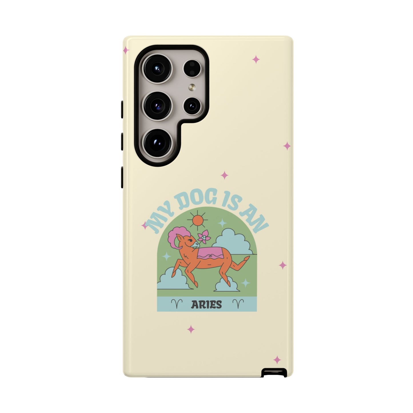 My Dog is an Aries Phone Case