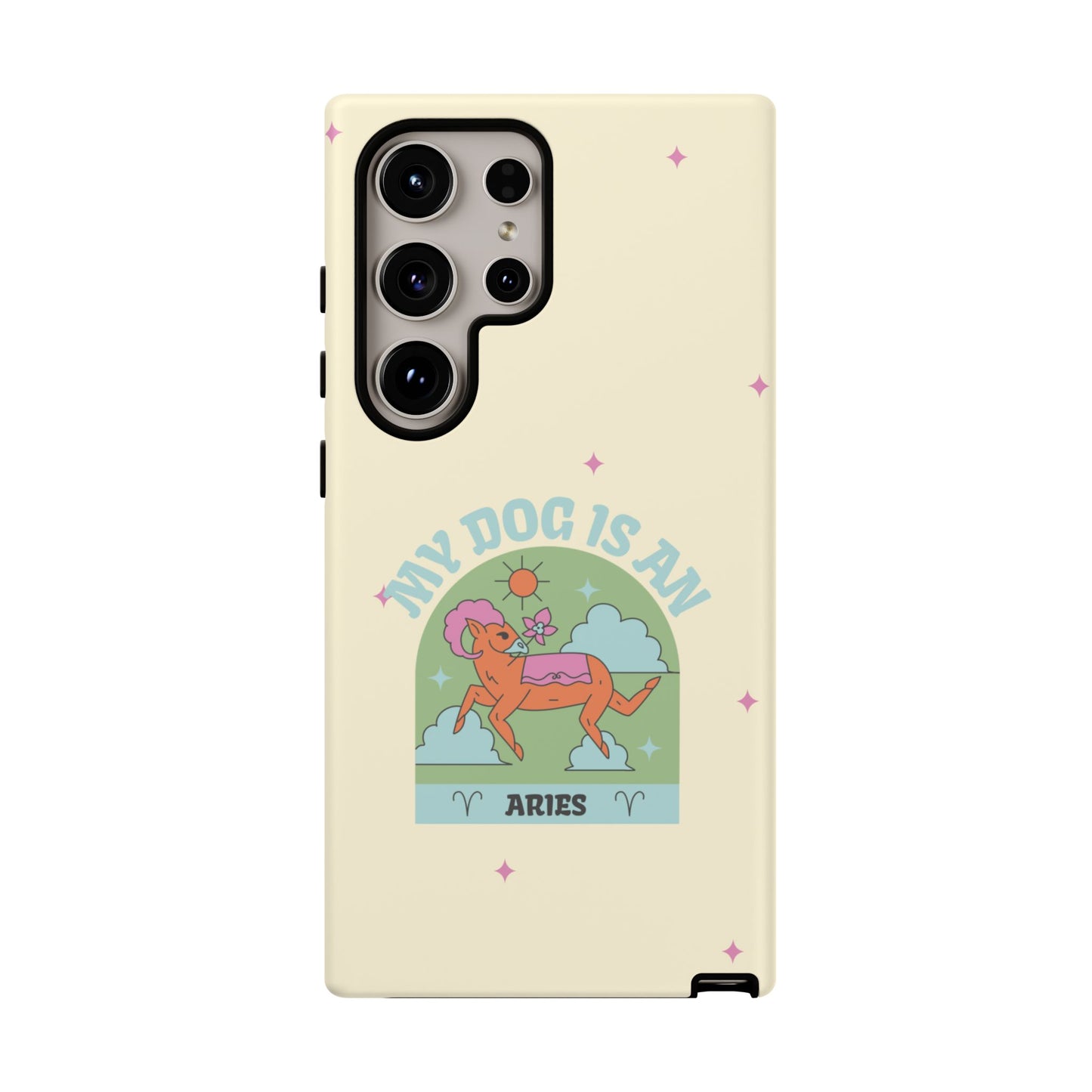 My Dog is an Aries Phone Case