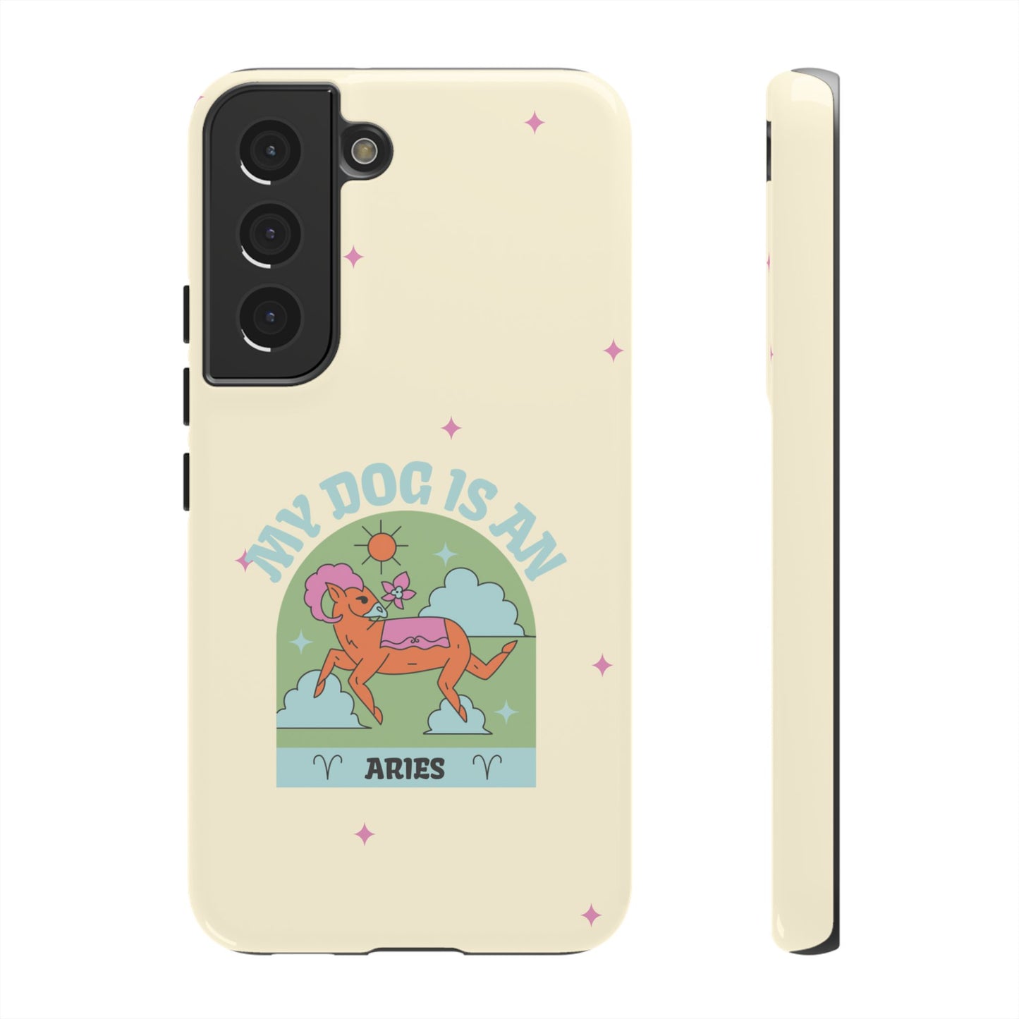My Dog is an Aries Phone Case