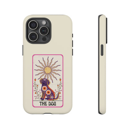 The Dog Tarot Card Phone Case