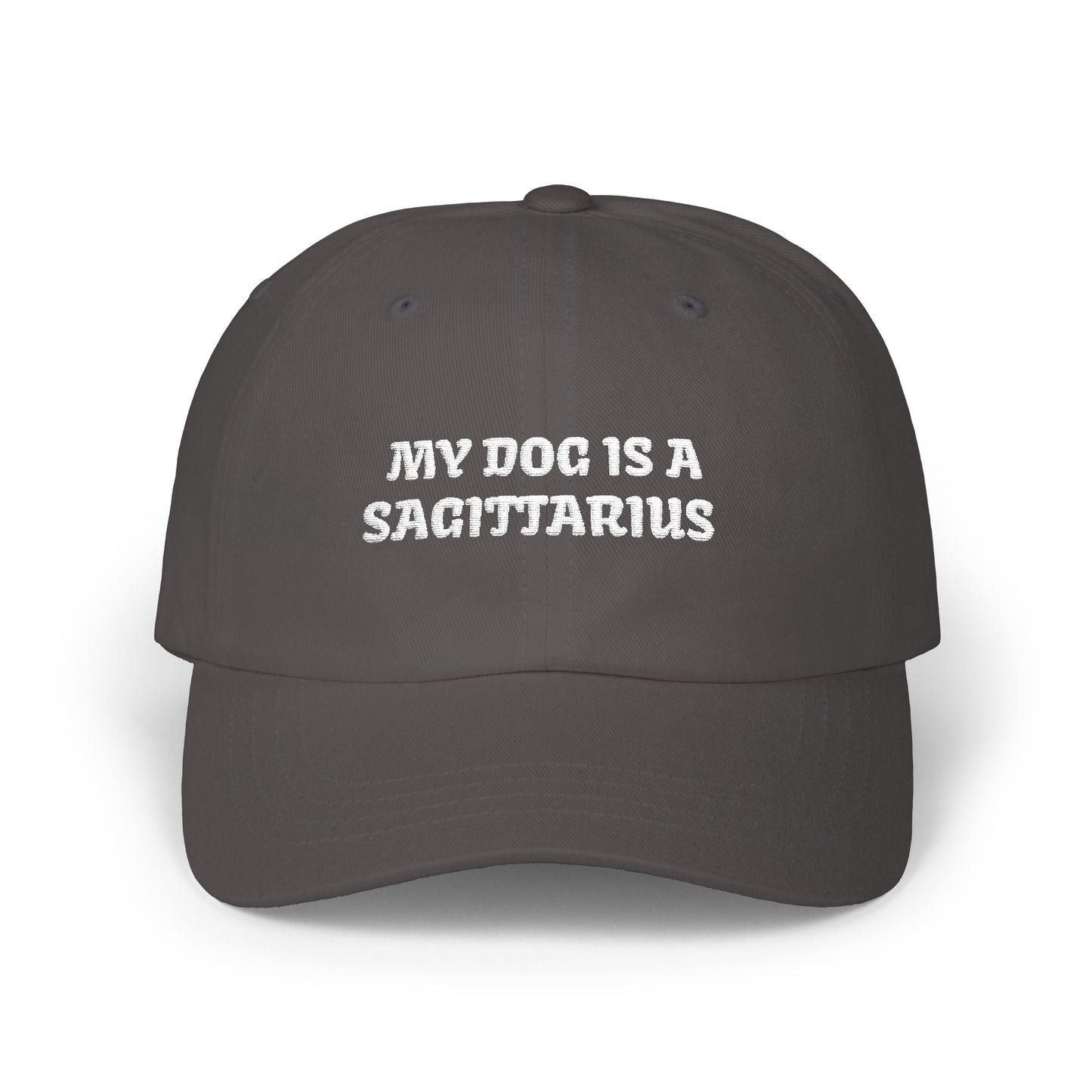 My Dog is a Sagittarius Embroidered Hat