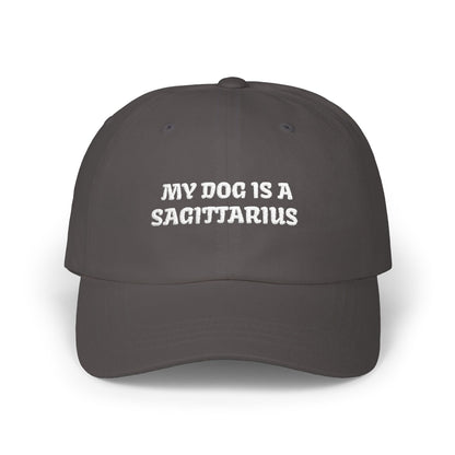 My Dog is a Sagittarius Embroidered Hat