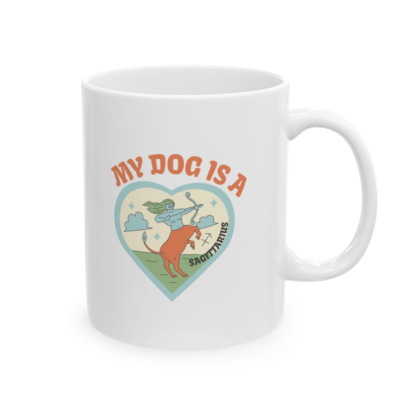 My Dog is a Sagittarius Mug