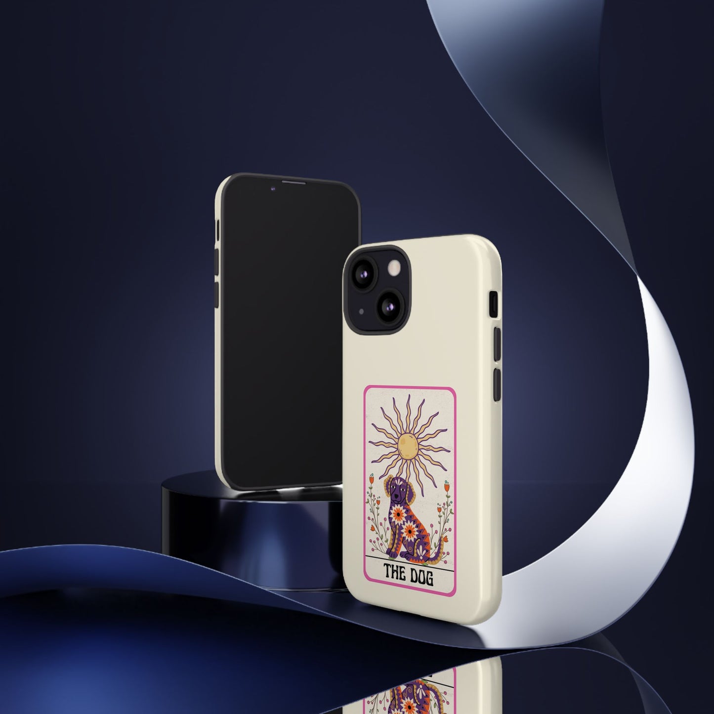 The Dog Tarot Card Phone Case