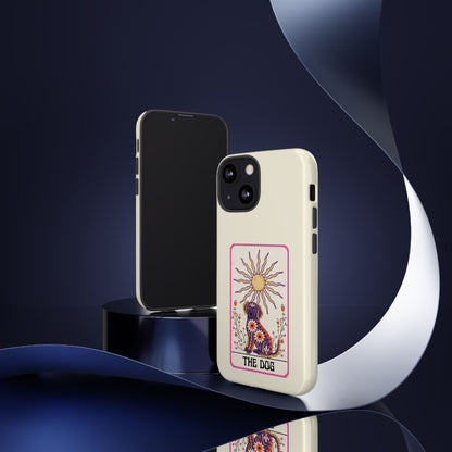 The Dog Tarot Card Phone Case