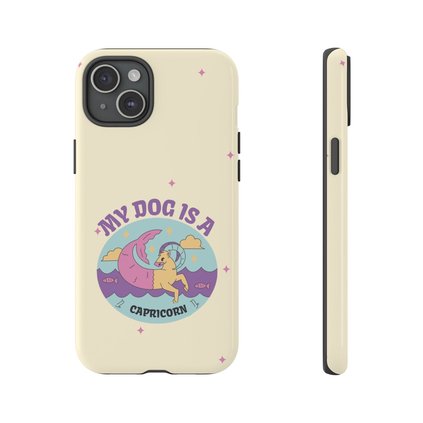 My Dog is a Capricorn Phone Case