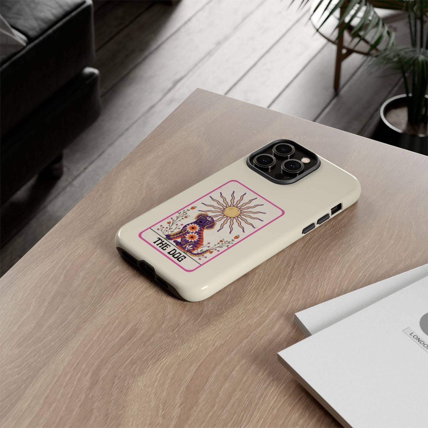 The Dog Tarot Card Phone Case