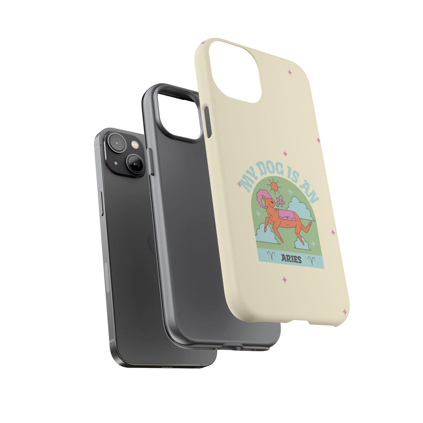 My Dog is an Aries Phone Case