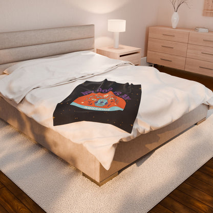 My Dog is an Aquarius Plush Blanket