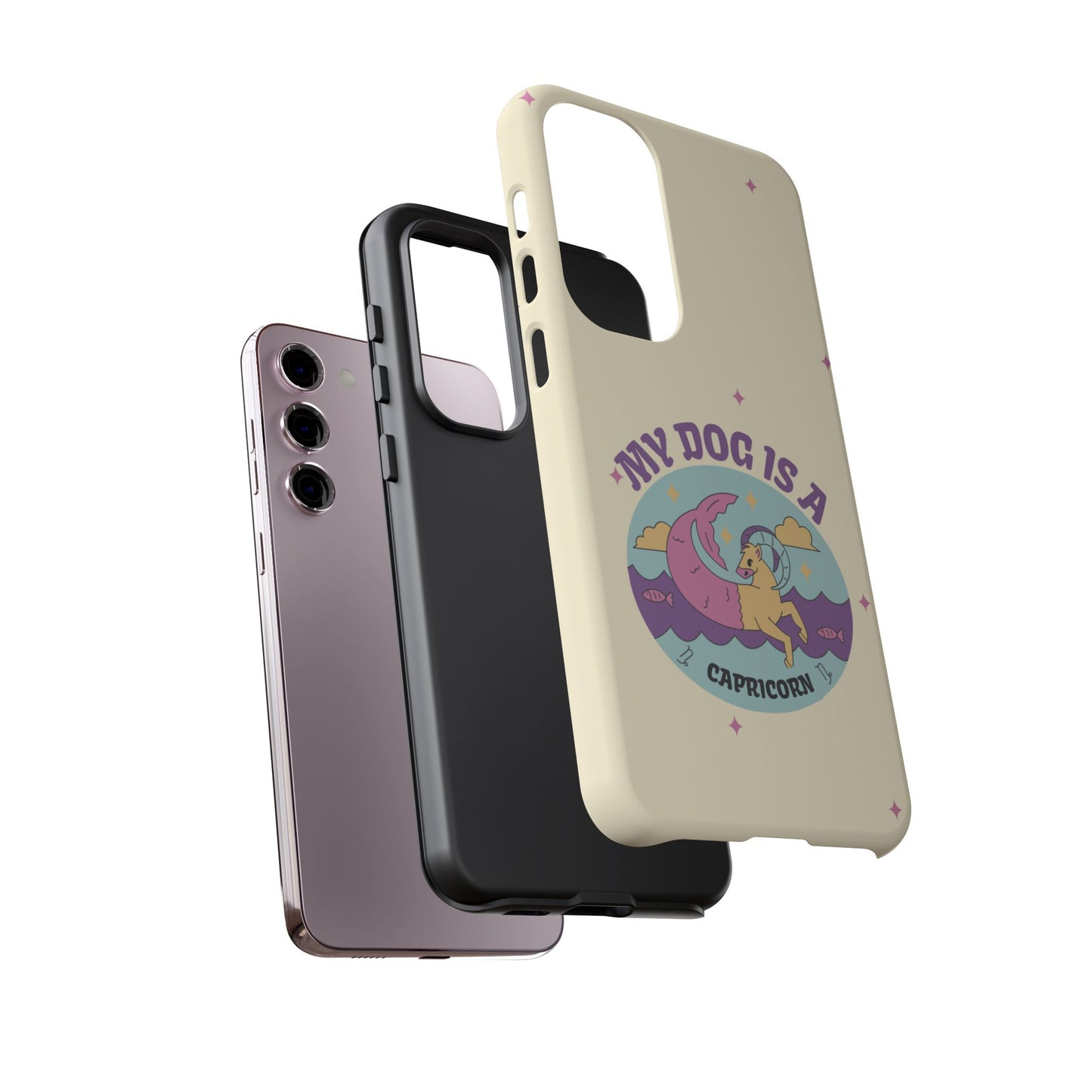 My Dog is a Capricorn Phone Case