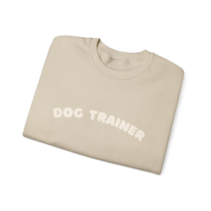 Dog Trainer Crewneck Sweatshirt | White text