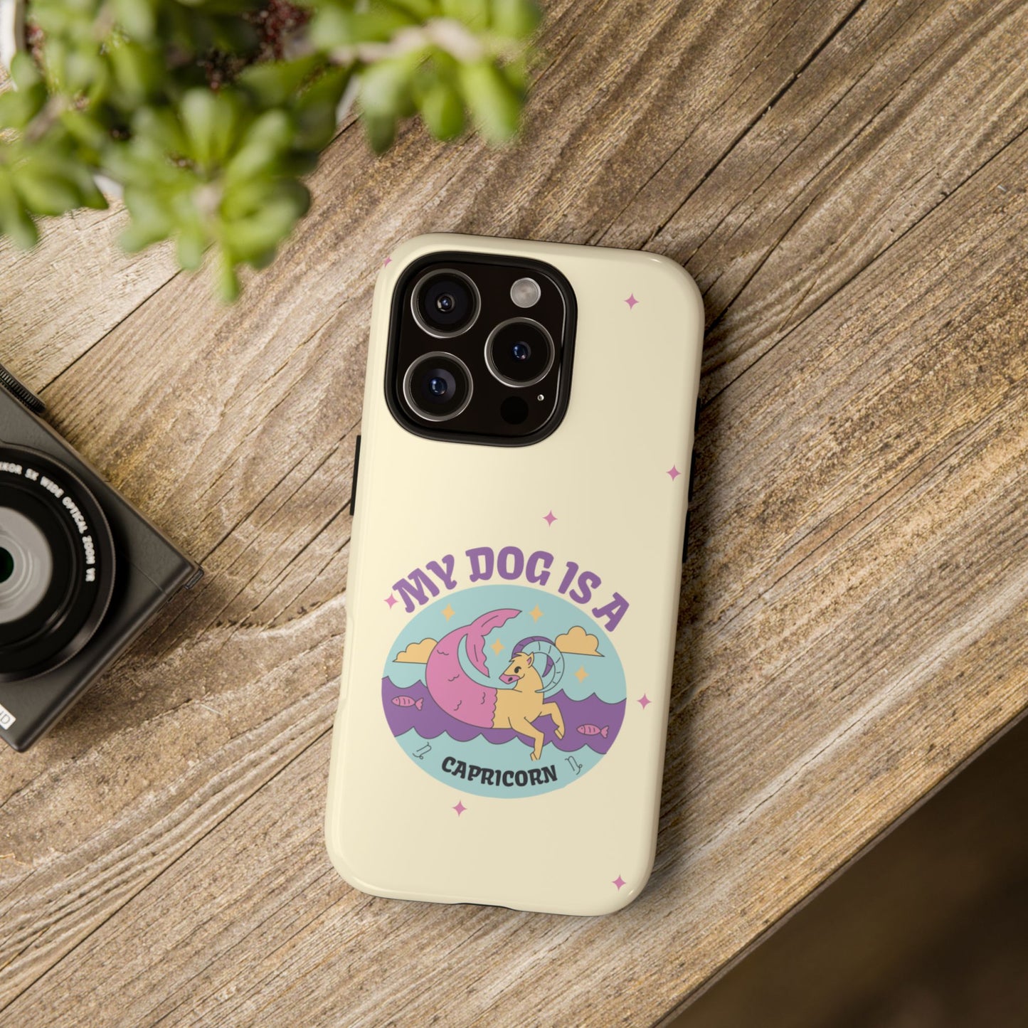 My Dog is a Capricorn Phone Case