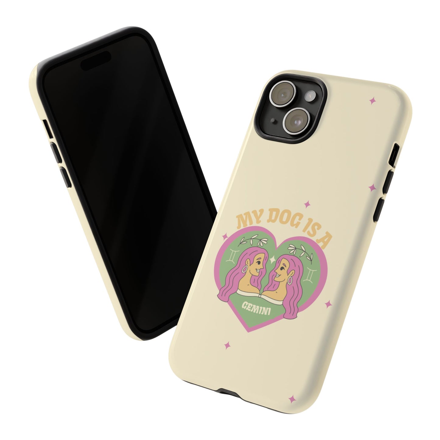 My Dog is a Gemini Phone Case