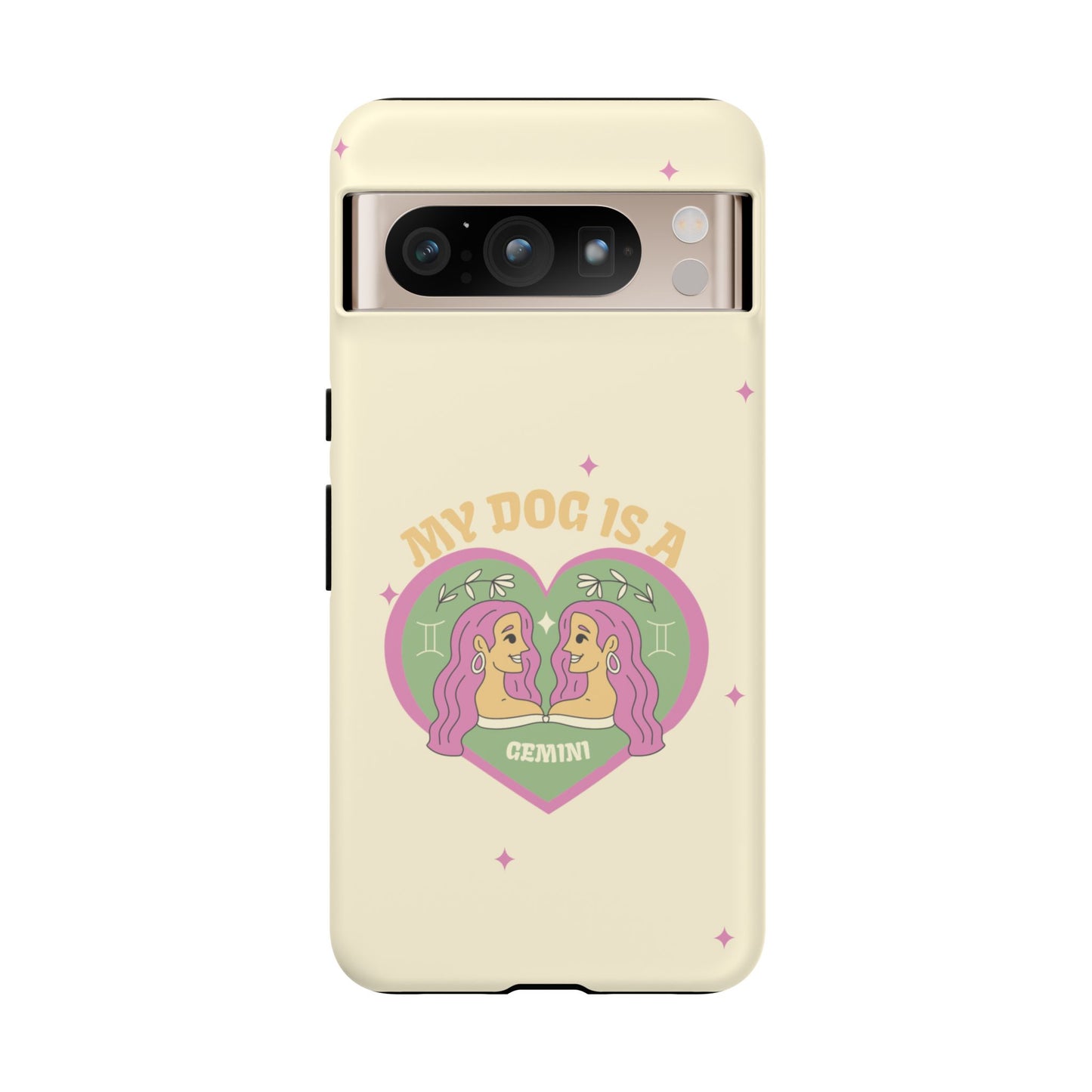My Dog is a Gemini Phone Case