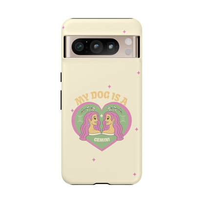 My Dog is a Gemini Phone Case