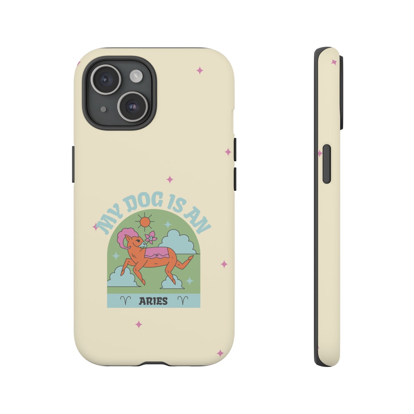My Dog is an Aries Phone Case