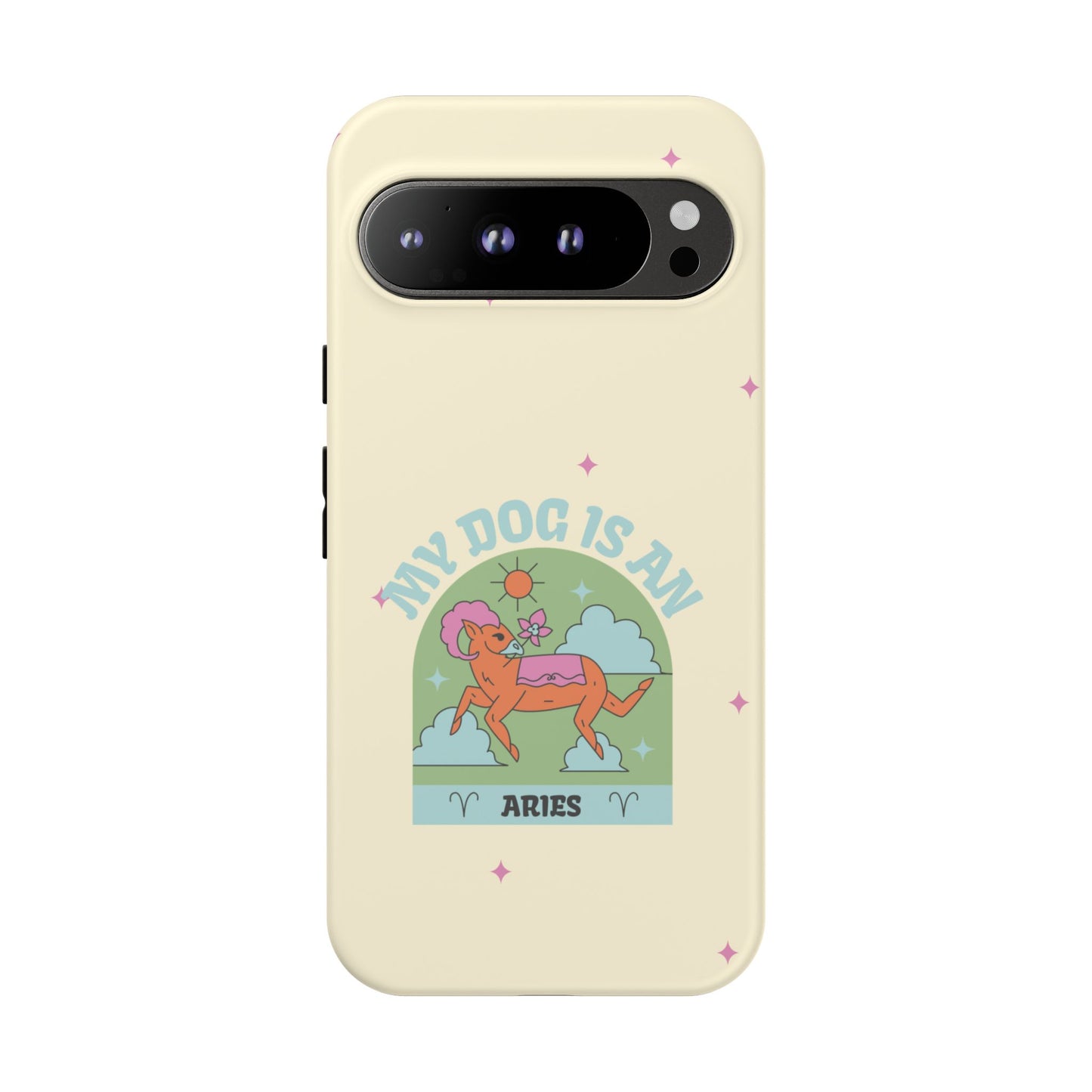 My Dog is an Aries Phone Case