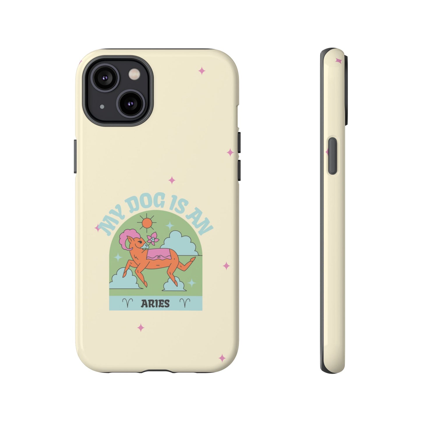 My Dog is an Aries Phone Case