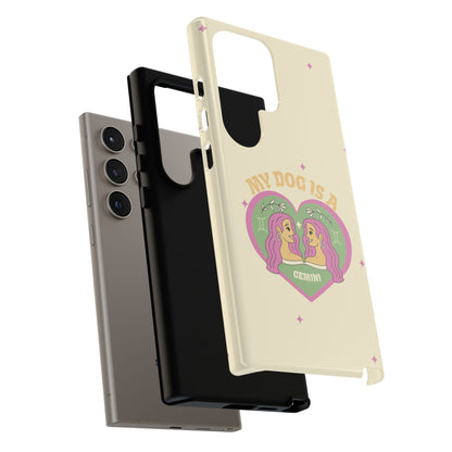 My Dog is a Gemini Phone Case