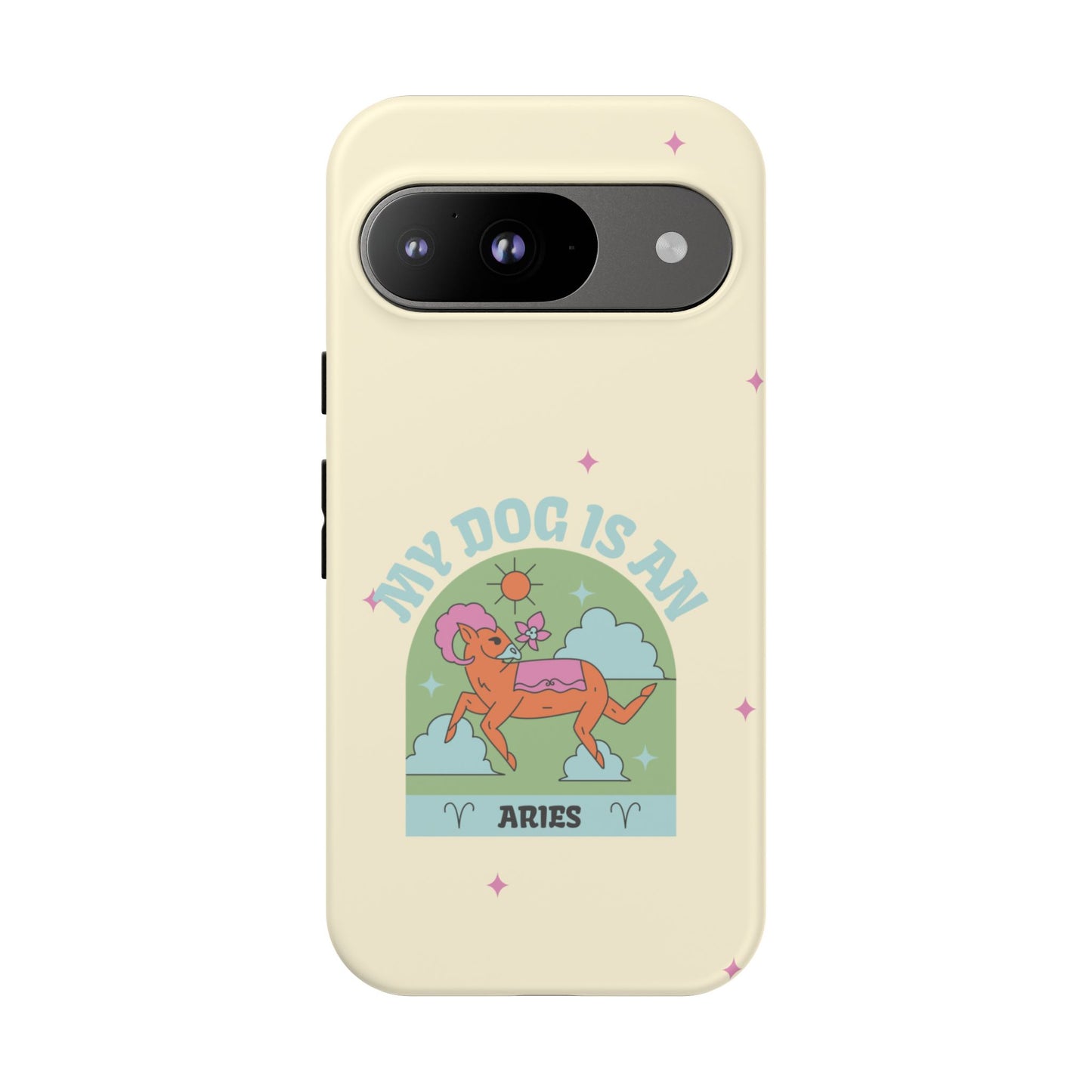 My Dog is an Aries Phone Case