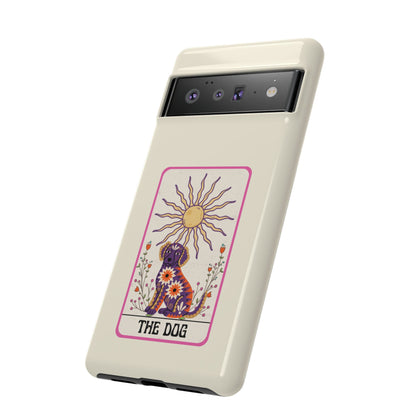 The Dog Tarot Card Phone Case