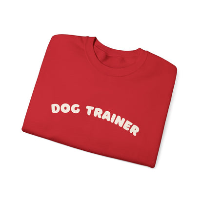 Dog Trainer Crewneck Sweatshirt | White text