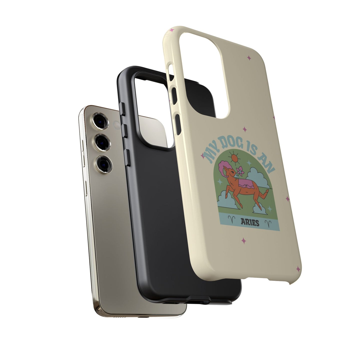 My Dog is an Aries Phone Case