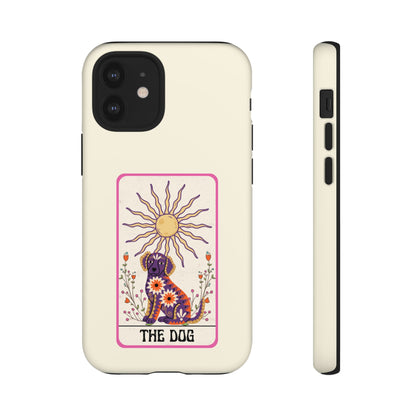 The Dog Tarot Card Phone Case