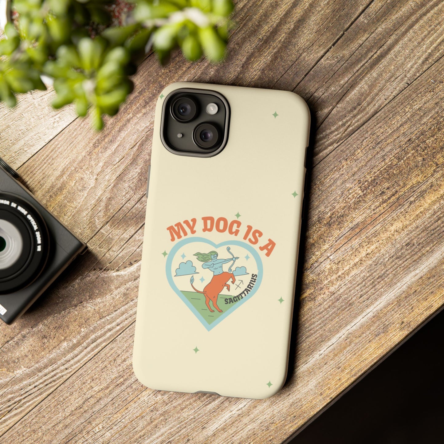 My Dog is a Sagittarius Phone Case