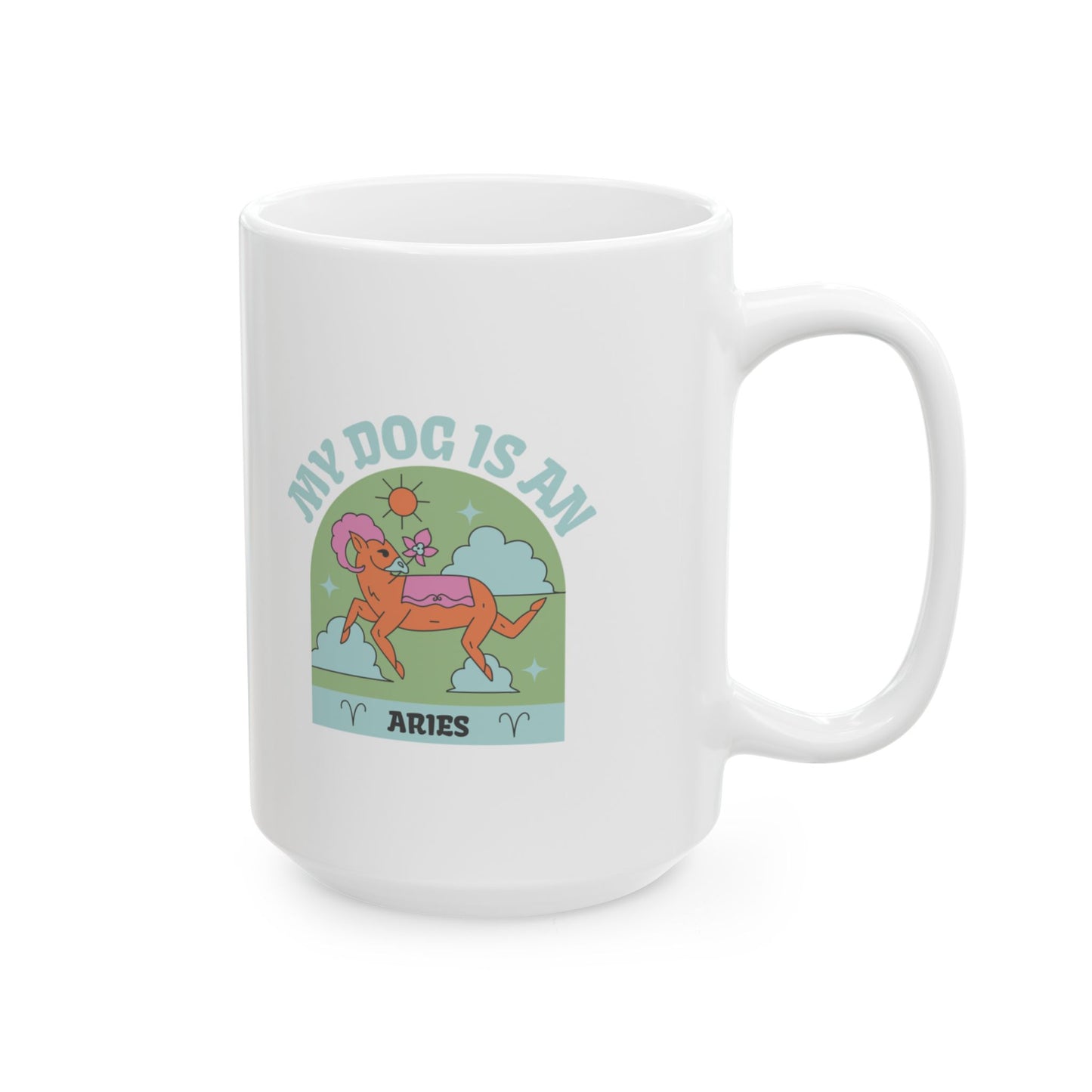 My Dog is an Aries Mug