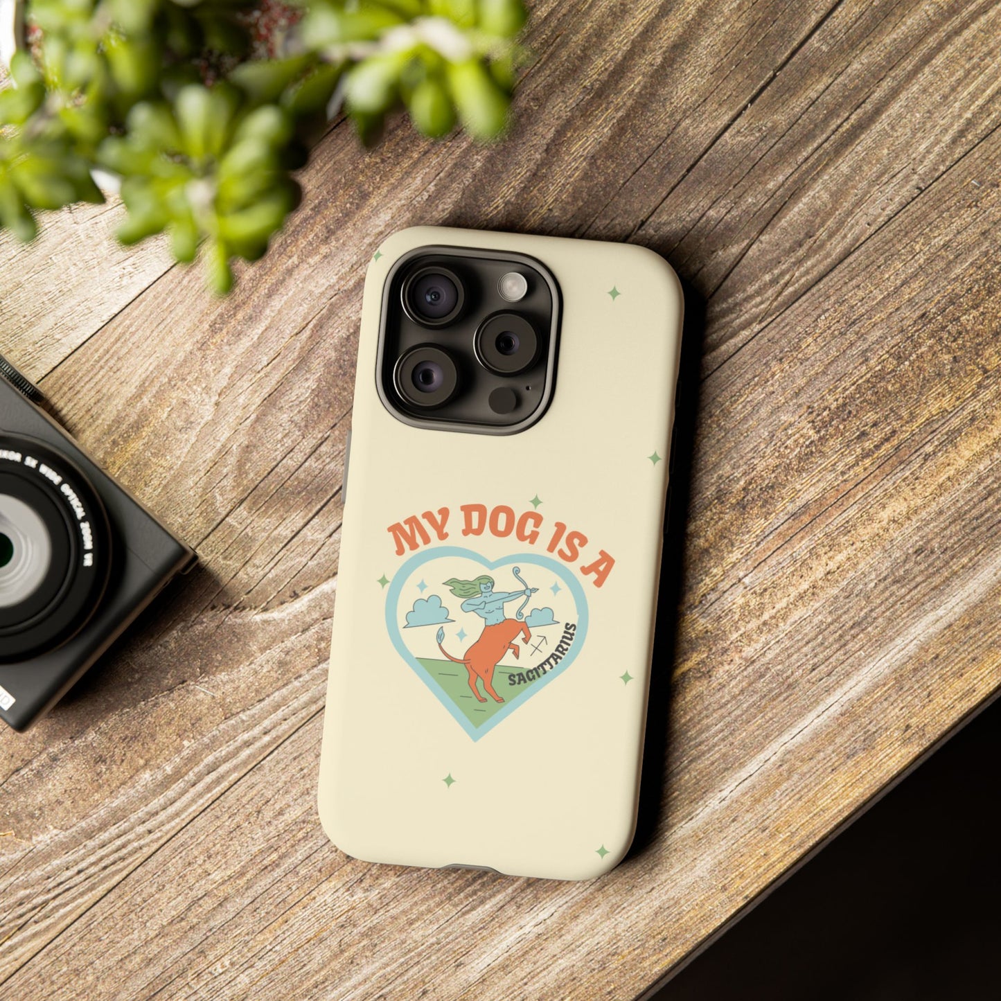 My Dog is a Sagittarius Phone Case