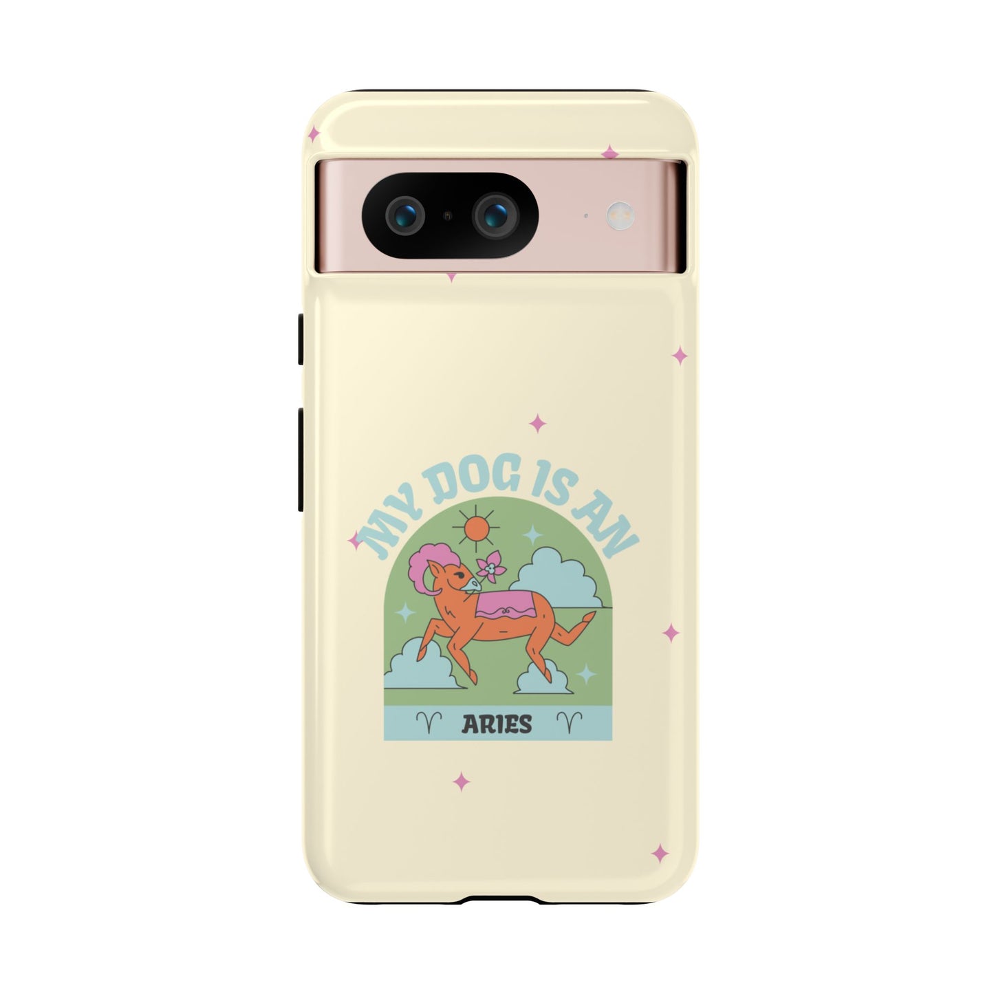 My Dog is an Aries Phone Case