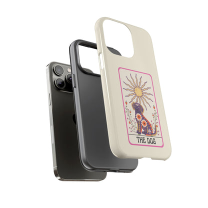 The Dog Tarot Card Phone Case