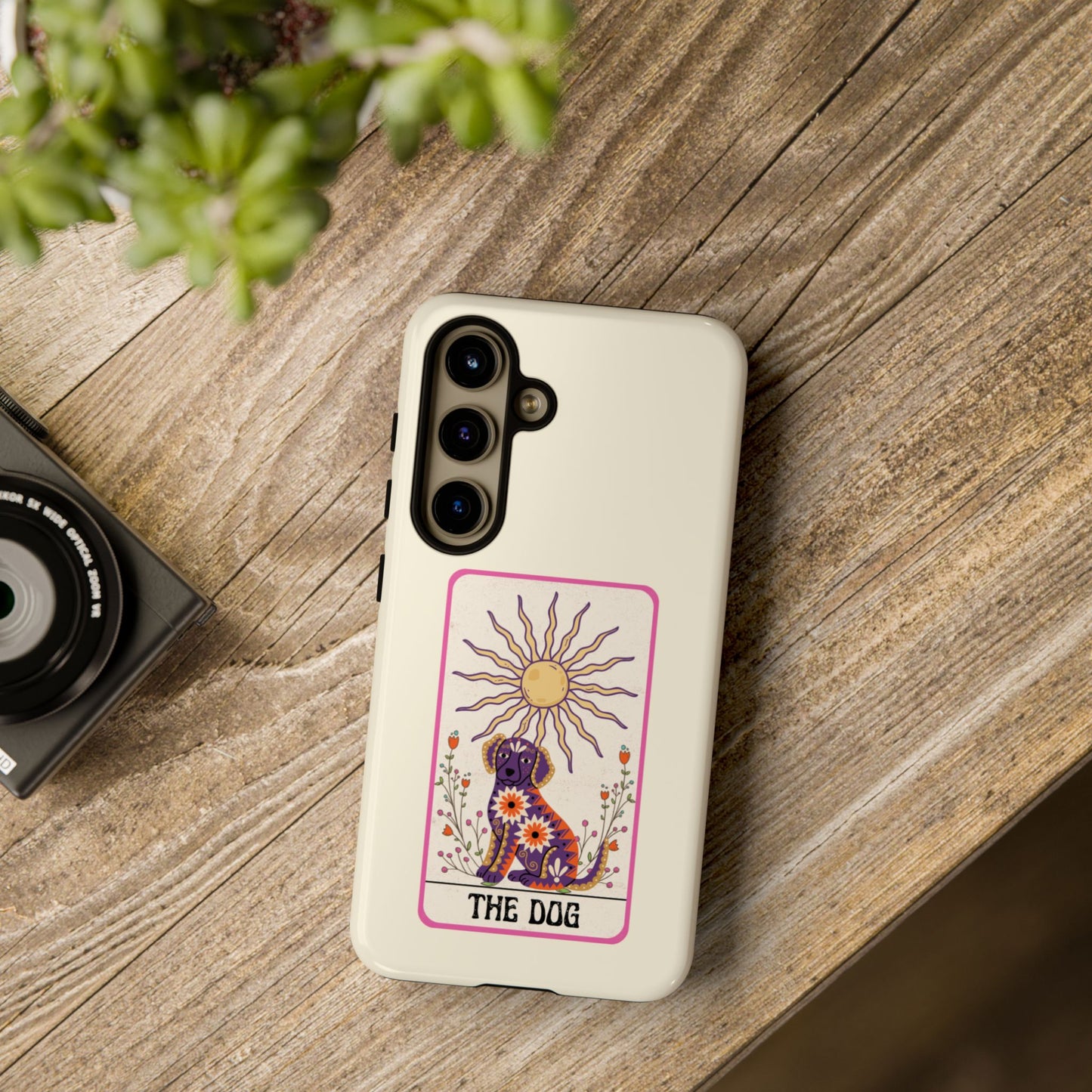 The Dog Tarot Card Phone Case